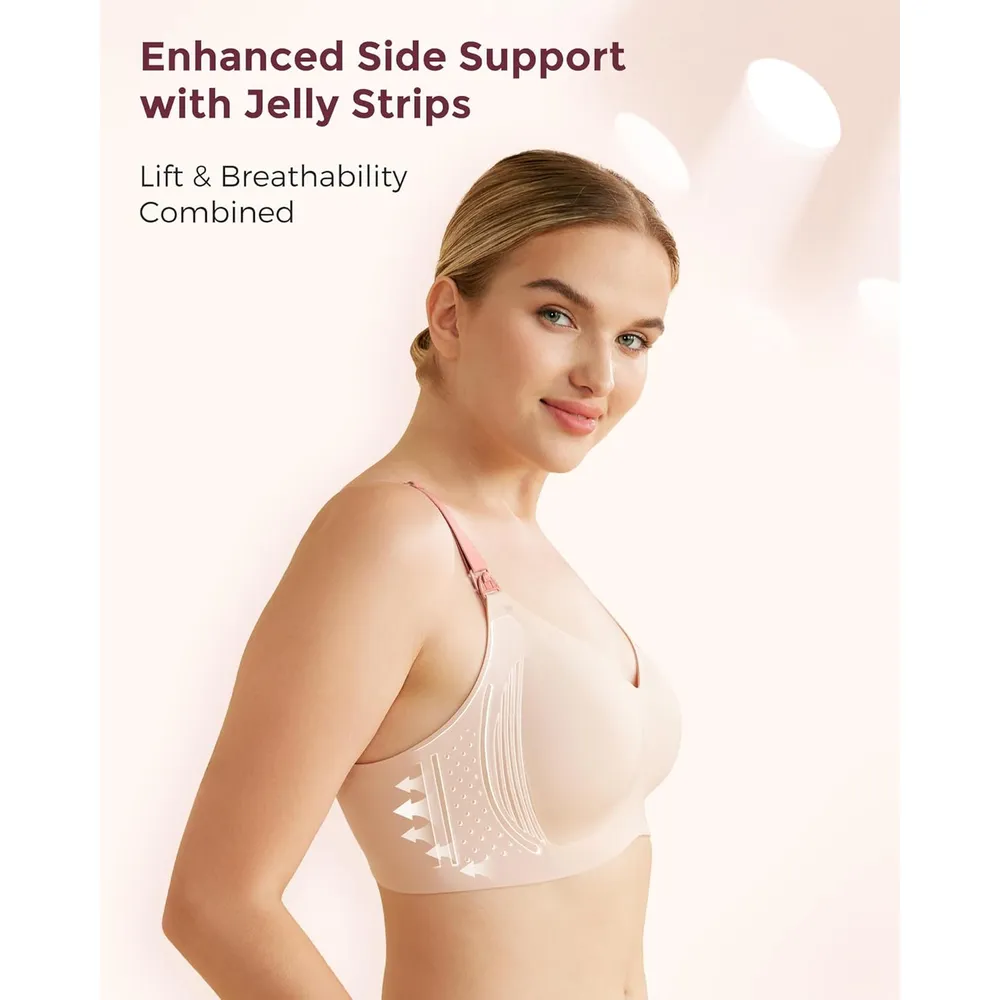 Momcozy brasier soporte Jelly Strip | XXXL - Rosa