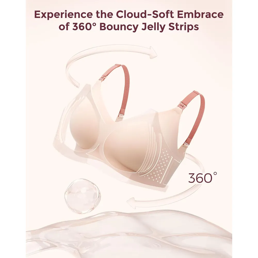 Momcozy brasier soporte Jelly Strip | XXXL - Rosa