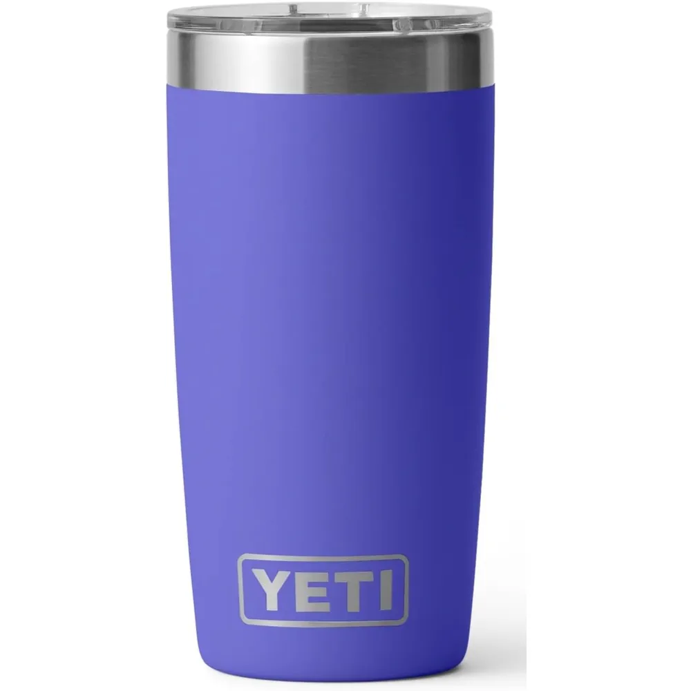 YETI Rambler Vaso de 10 oz de acero inoxidable y tapa MagSlider color violeta