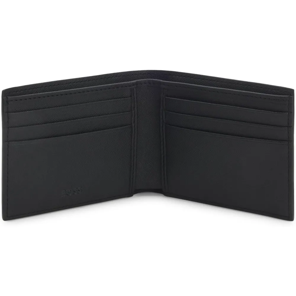BILLETERA HUGO BOSS ZAIR MN 6CC NEGRO HOMBRE