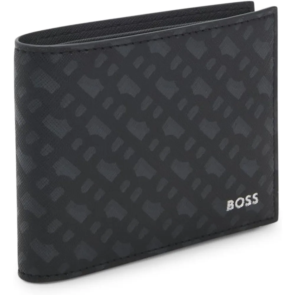 BILLETERA HUGO BOSS ZAIR MN 6CC NEGRO HOMBRE