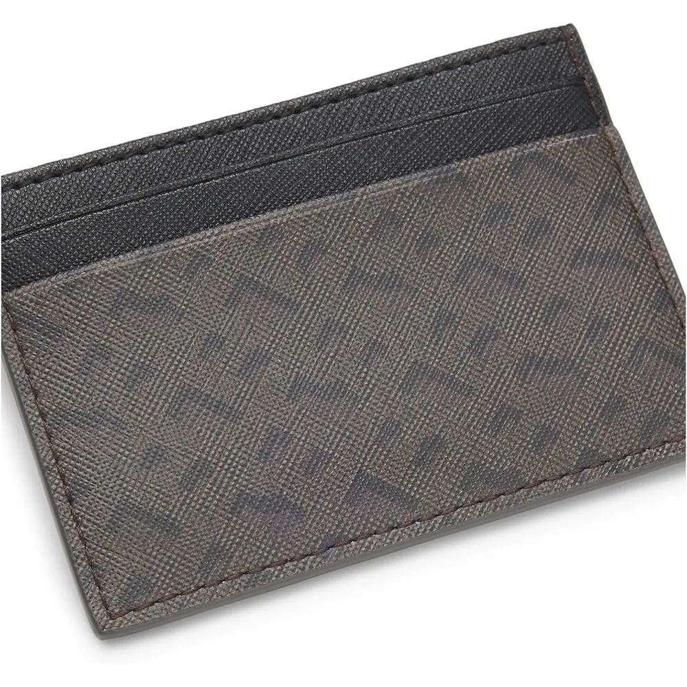 TARJETERO HUGO BOSS MARRÓN OSCURO HOMBRE