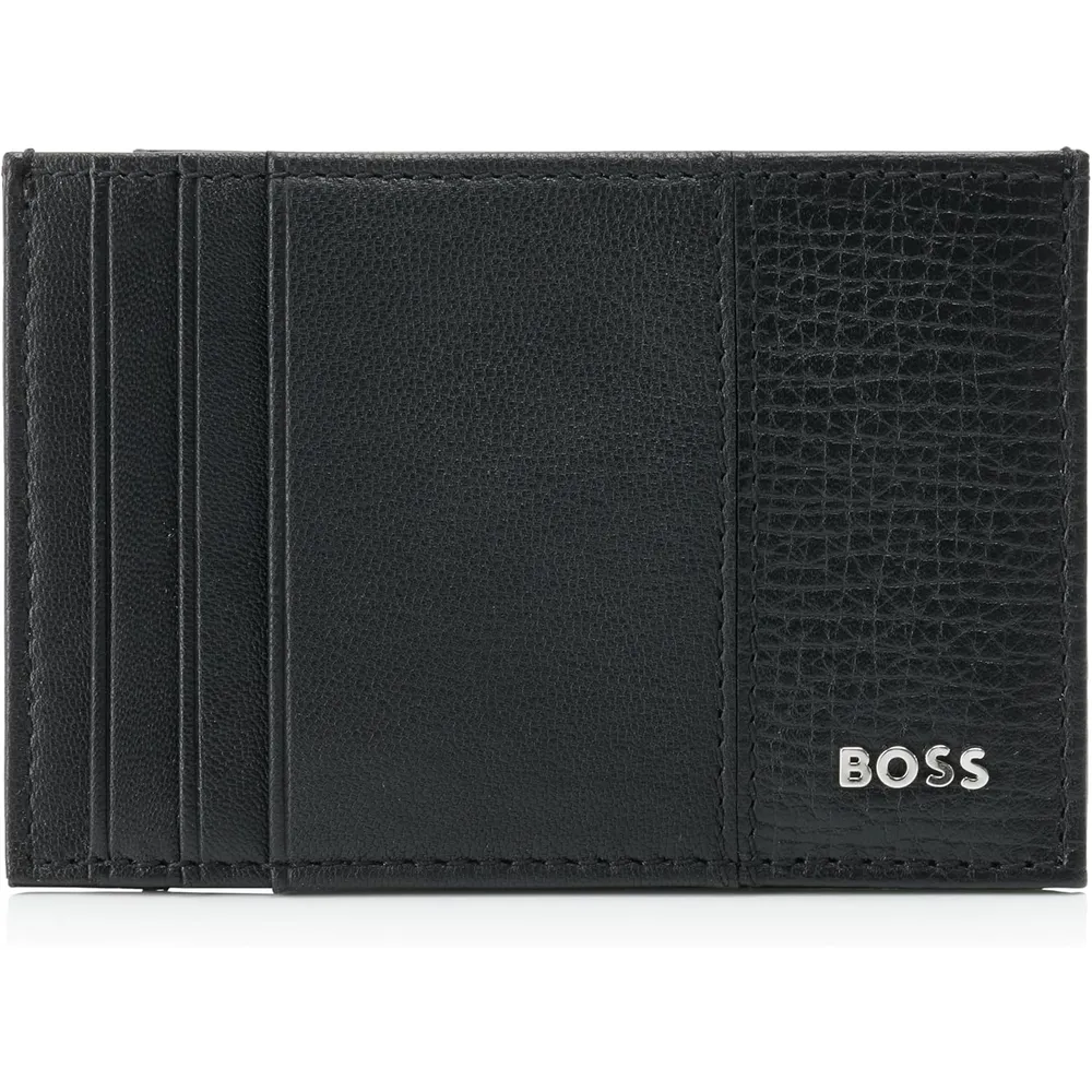 TARJETERO HUGO BOSS CROSTOWN NEGRO MATE HOMBRE