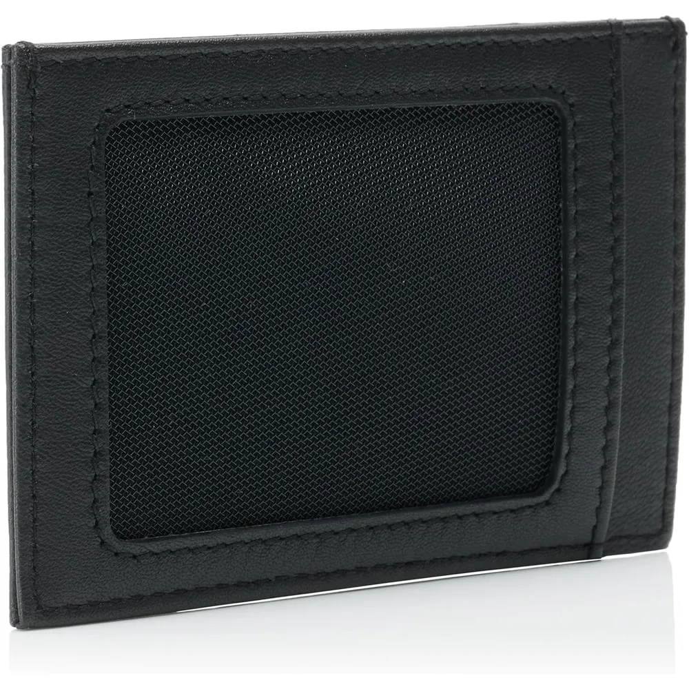 TARJETERO HUGO BOSS CROSTOWN NEGRO MATE HOMBRE