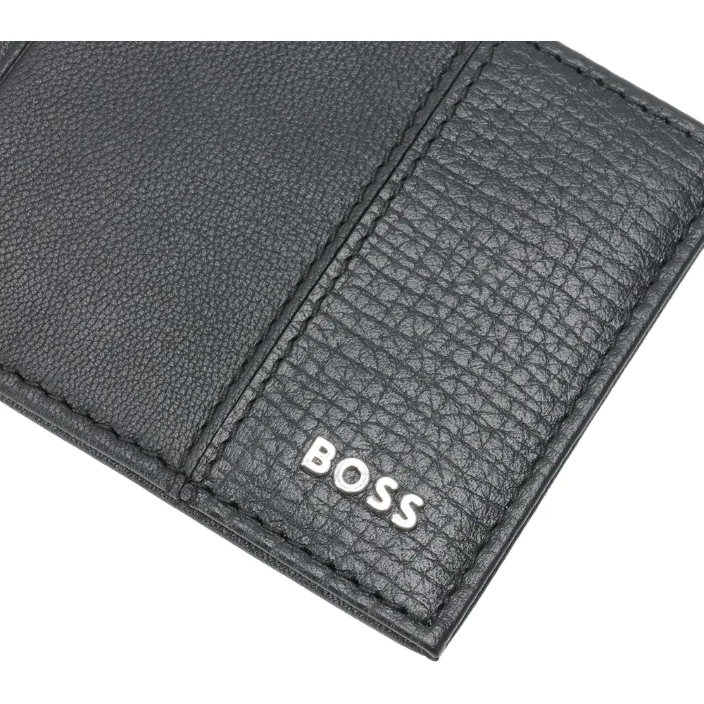 TARJETERO HUGO BOSS CROSTOWN NEGRO MATE HOMBRE