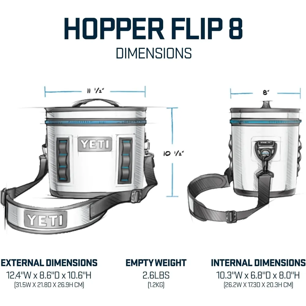 YETI Hopper Flip 8 Cooler Portátil | Violeta