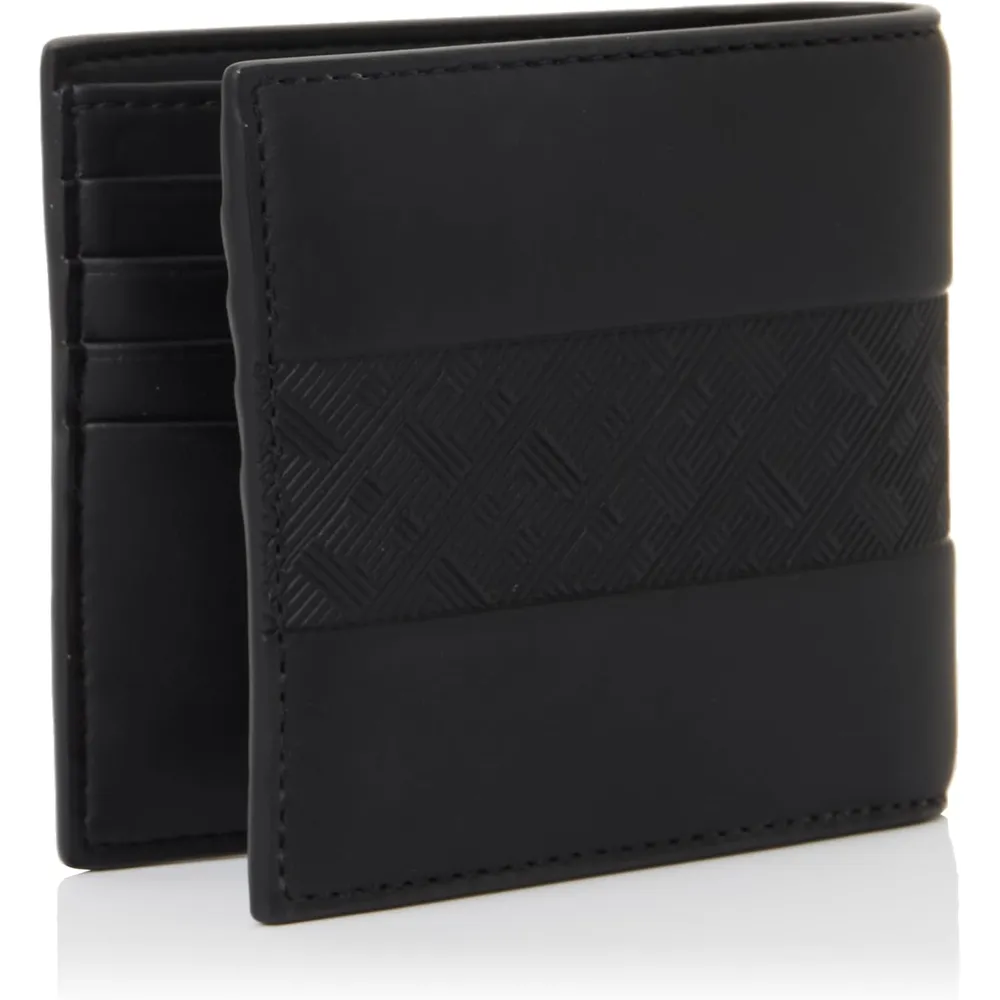 TARJETERO HUGO BOSS RAY MS 8CC NEGRO HOMBRE