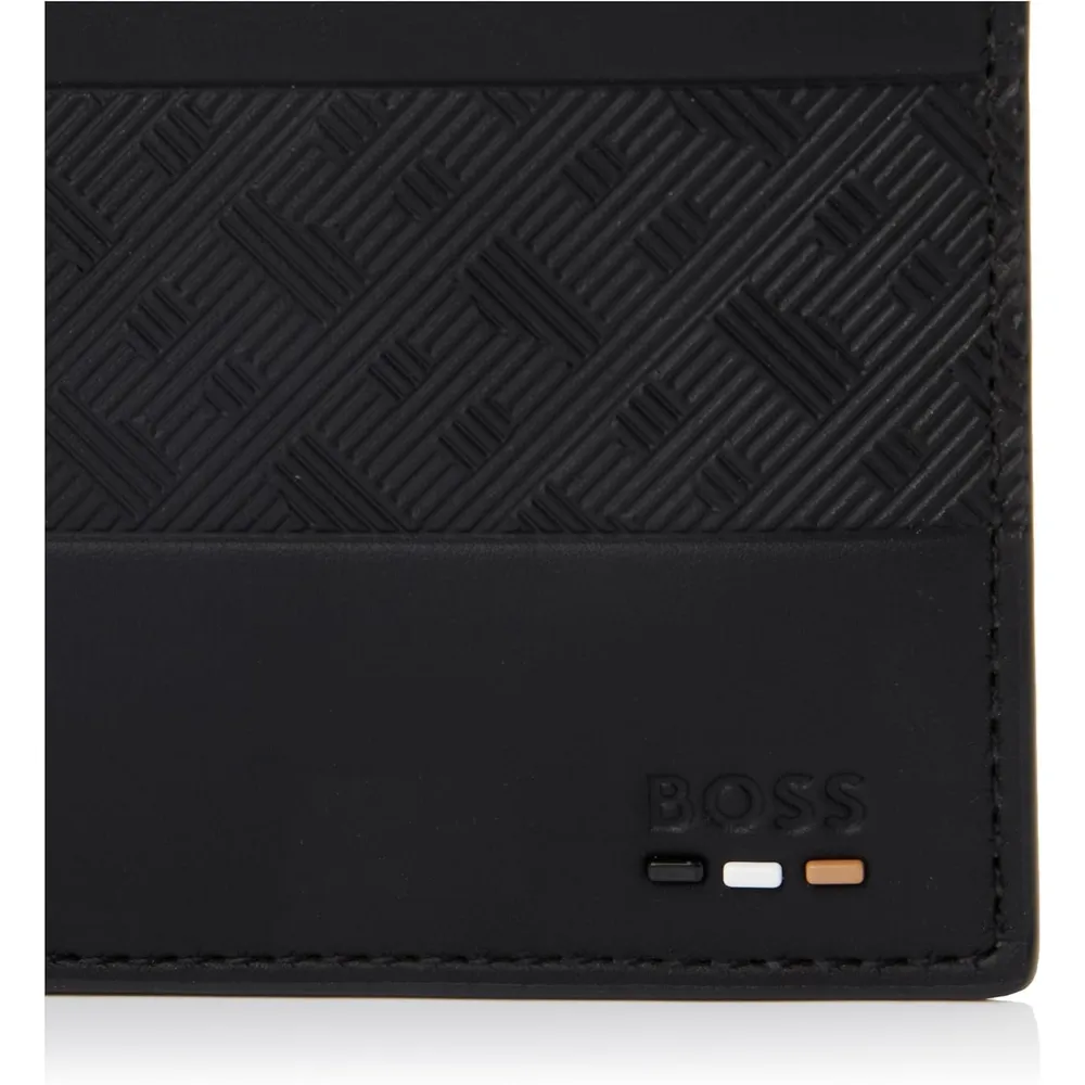 TARJETERO HUGO BOSS RAY MS 8CC NEGRO HOMBRE