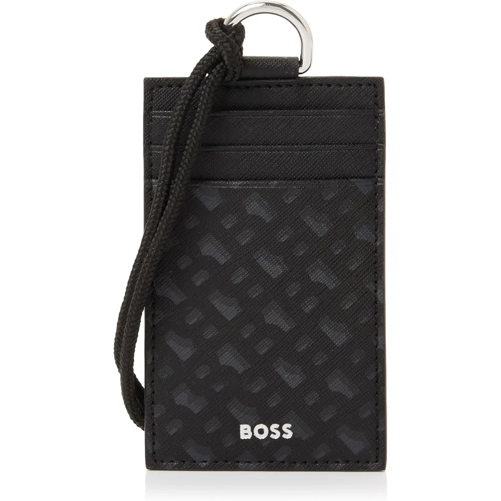 TARJETERO HUGO BOSS ZAIR MN NEGRO MUJER