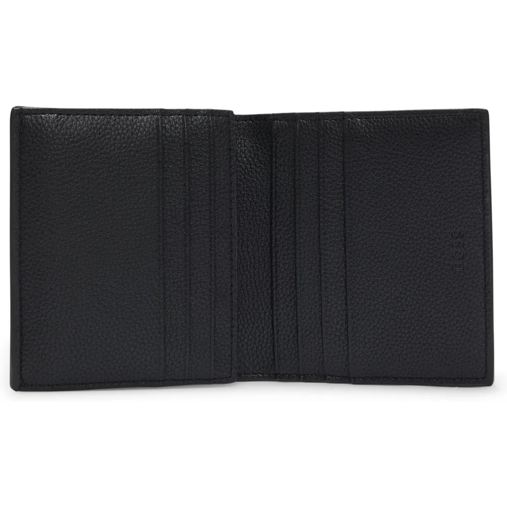 TARJETERO HUGO BOSS RAY FLAT TRIFOLD NEGRO HOMBRE