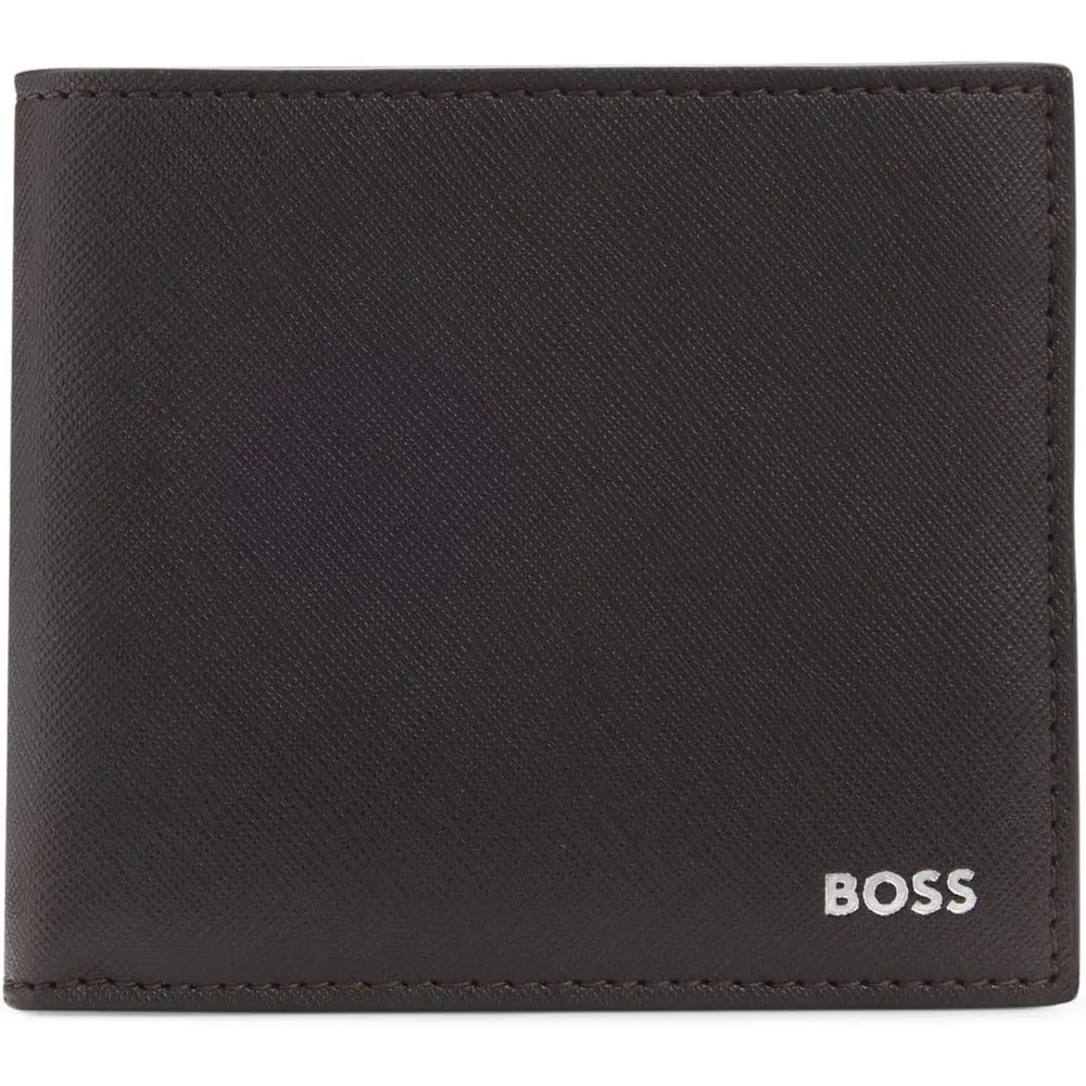 BILLETERA HUGO BOSS ZAIR 4CC NEGRO HOMBRE