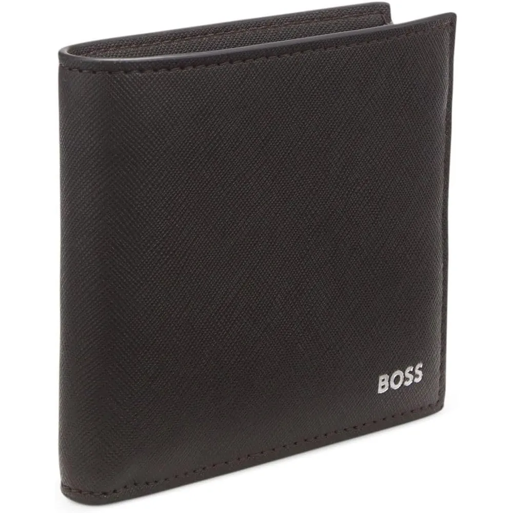 BILLETERA HUGO BOSS ZAIR 4CC NEGRO HOMBRE