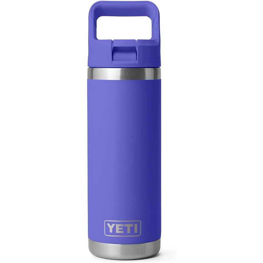 YETI Botella Rambler con Tapa de Cañita de 18 oz | Violeta