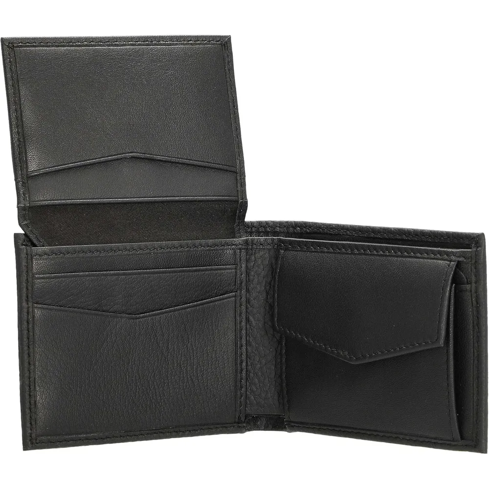 BILLETERA HUGO BOSS CROSTOWN 6CC NEGRO HOMBRE