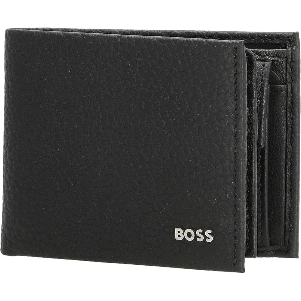 BILLETERA HUGO BOSS CROSTOWN 6CC NEGRO HOMBRE