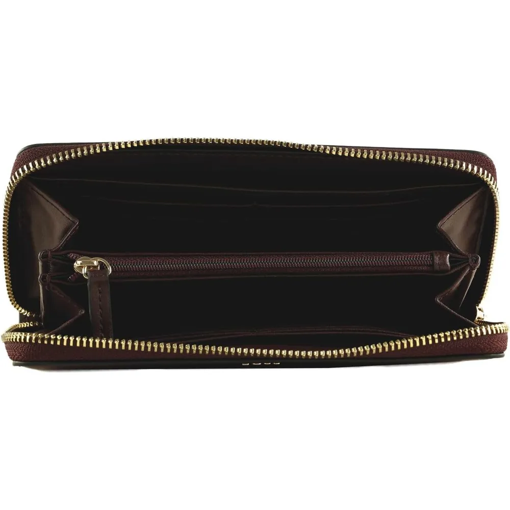 BILLETERA HUGO BOSS NUMAH MORADO MUJER
