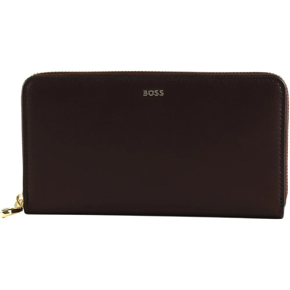 BILLETERA HUGO BOSS NUMAH MORADO MUJER