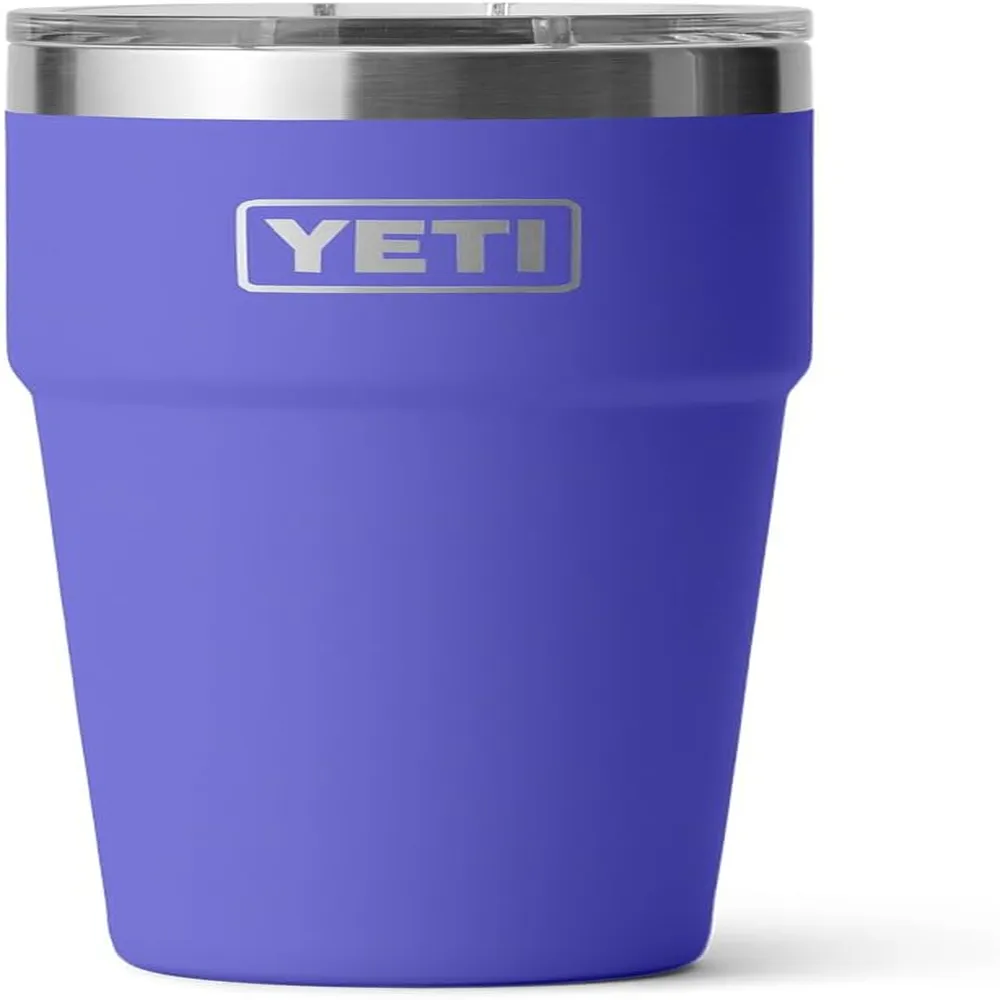 YETI Rambler Vaso de 20 oz de acero inoxidable y tapa MagSlider color violeta