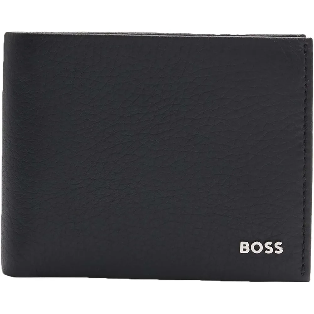 BILLETERA HUGO BOSS CROSSTOWN 6CC NEGRO HOMBRE