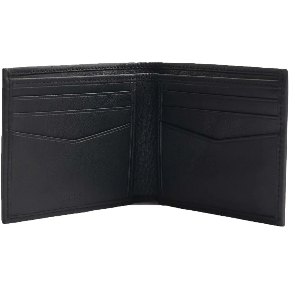 BILLETERA HUGO BOSS CROSSTOWN 6CC NEGRO HOMBRE