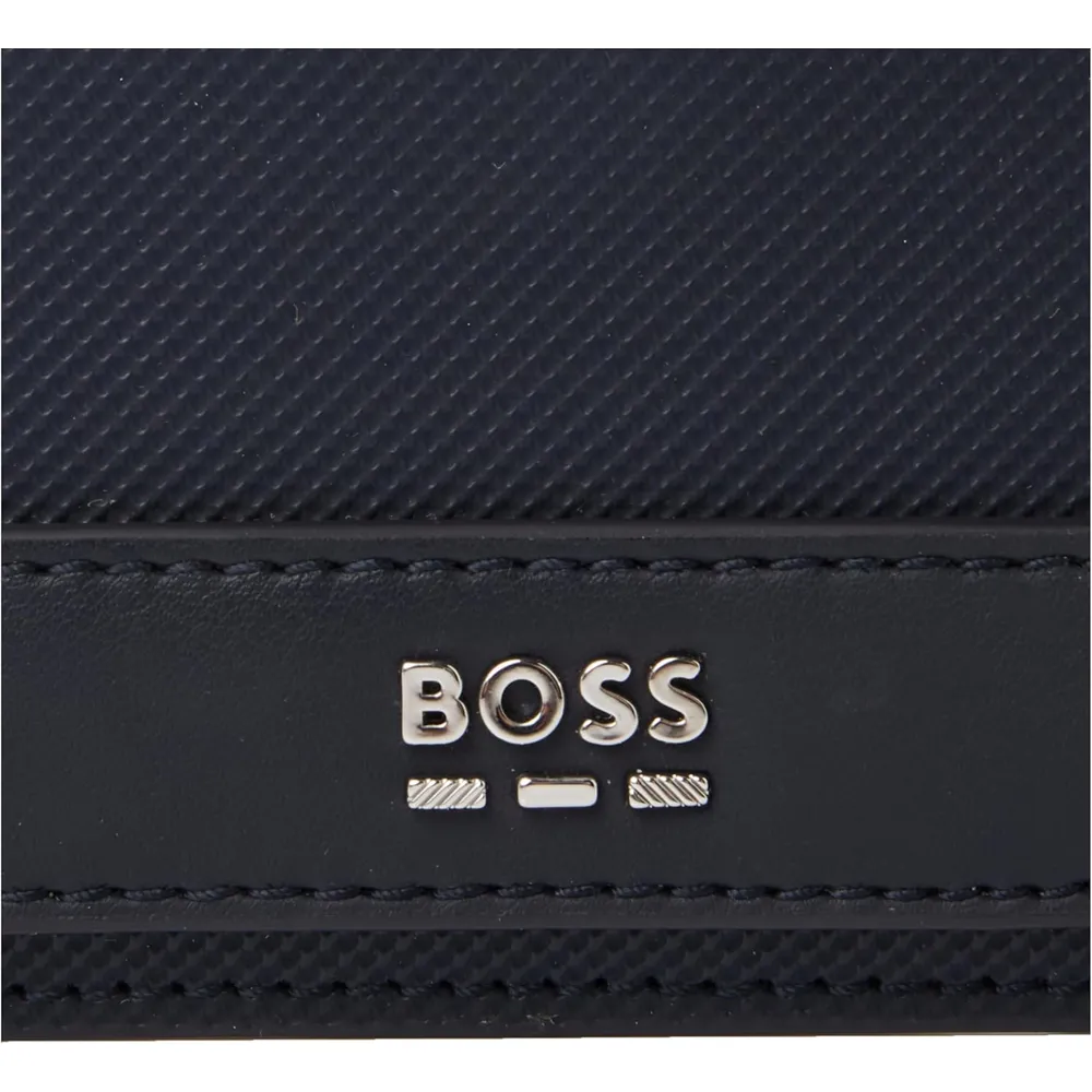 TARJETERO HUGO BOSS JINKO EVO AZUL HOMBRE