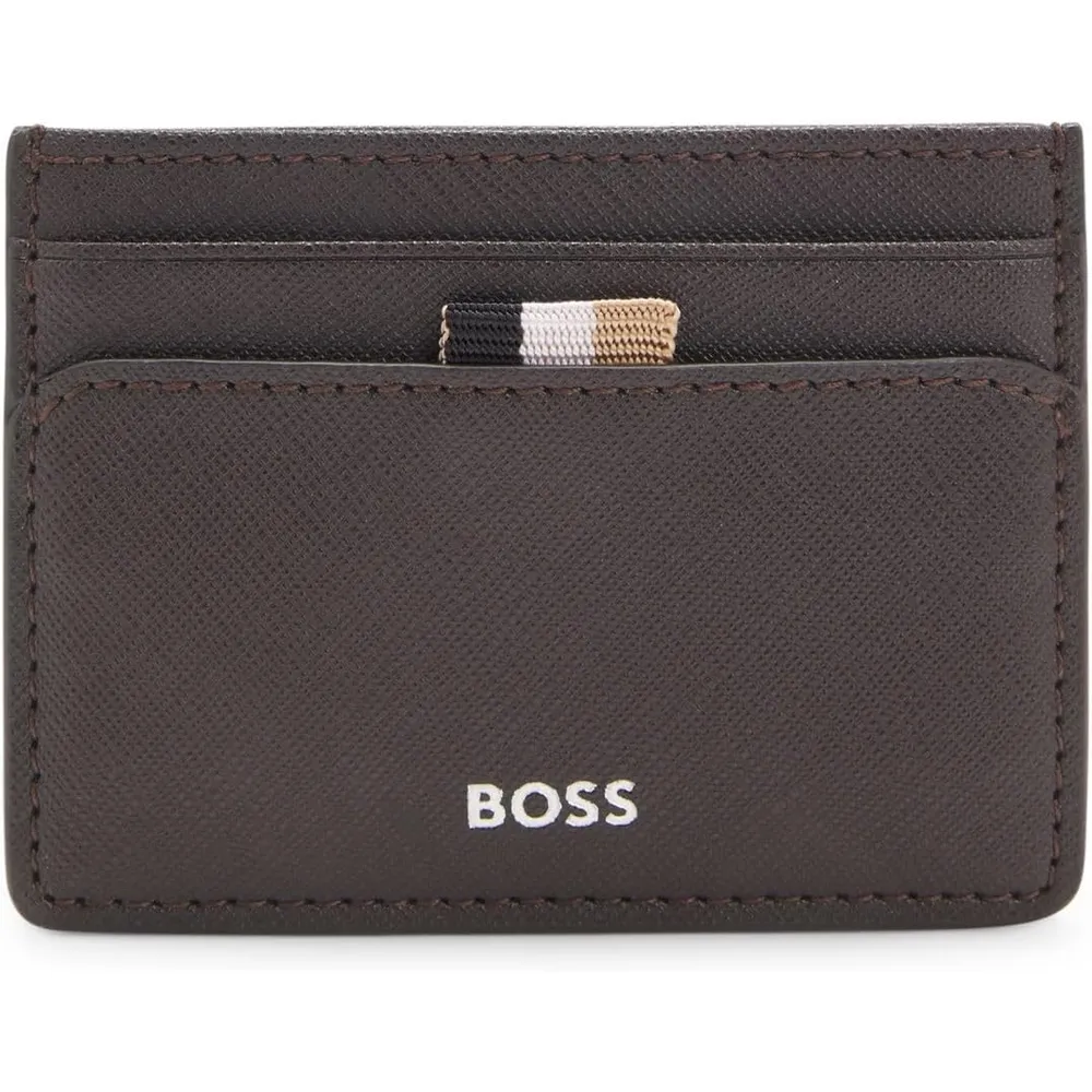 TARJETERO HUGO BOSS ZAIR MARRÓN HOMBRE