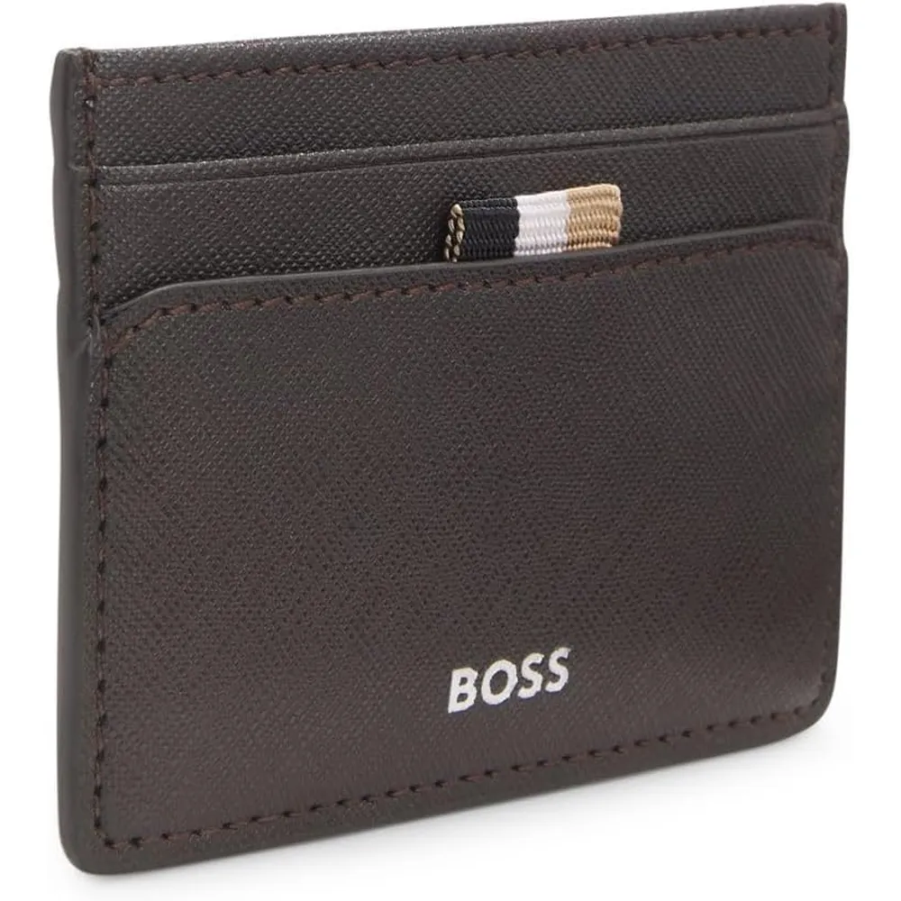 TARJETERO HUGO BOSS ZAIR MARRÓN HOMBRE