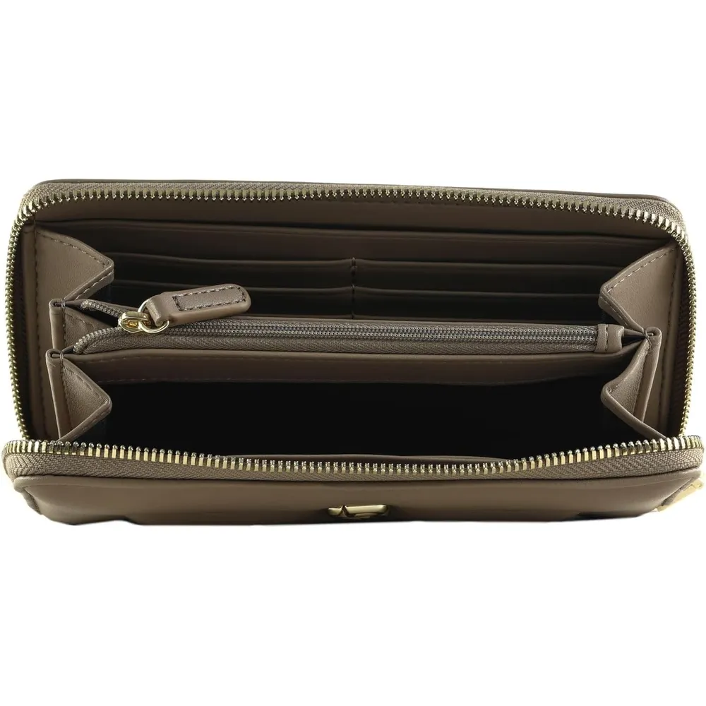 BILLETERA HUGO BOSS B ICON CAFÉ MUJER