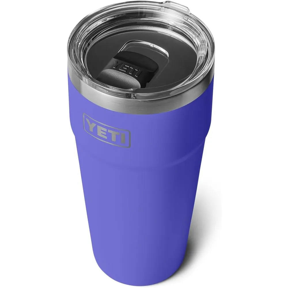 YETI Rambler Vaso  de 30 oz de acero inoxidable con tapa MagSlider color violeta