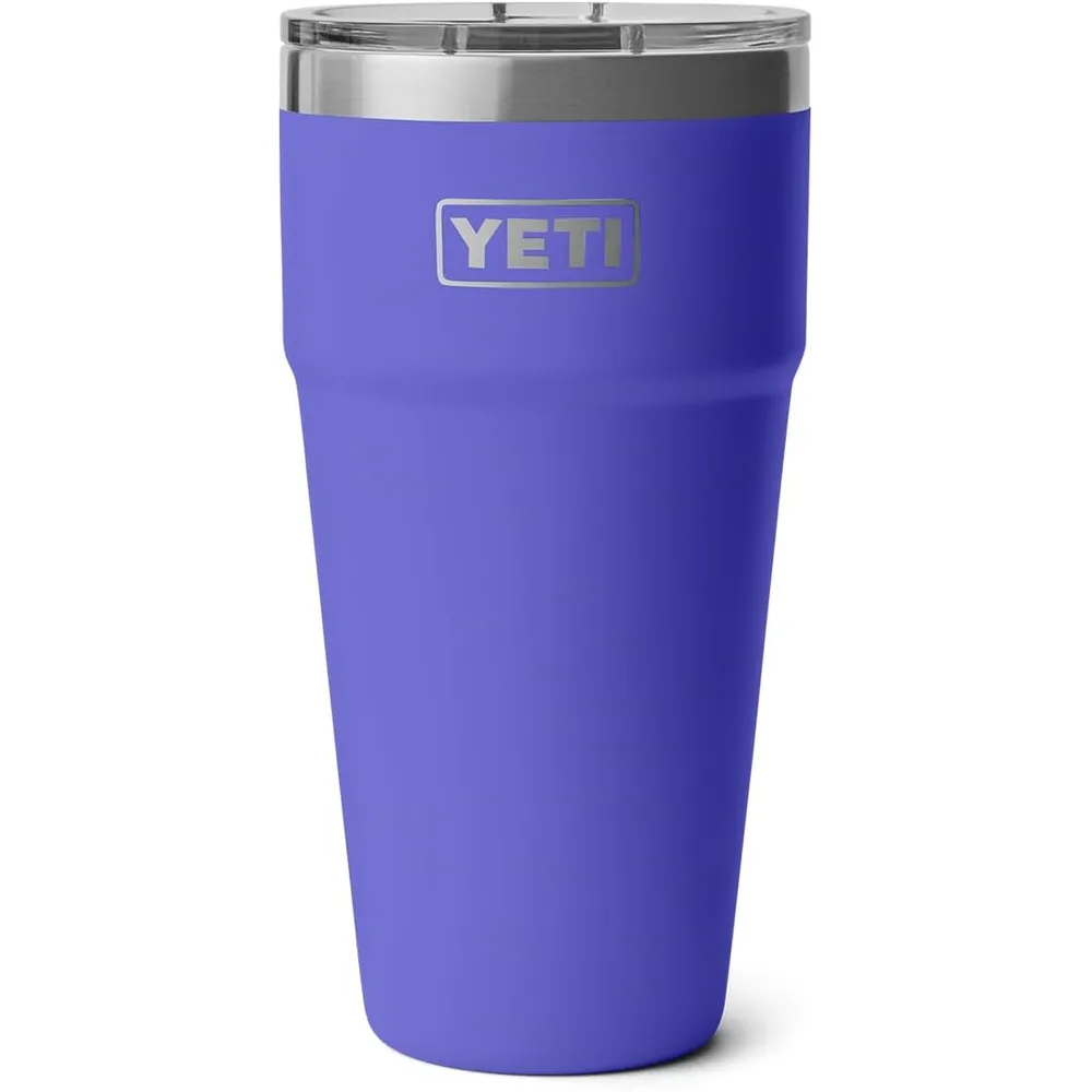 YETI Rambler Vaso  de 30 oz de acero inoxidable con tapa MagSlider color violeta