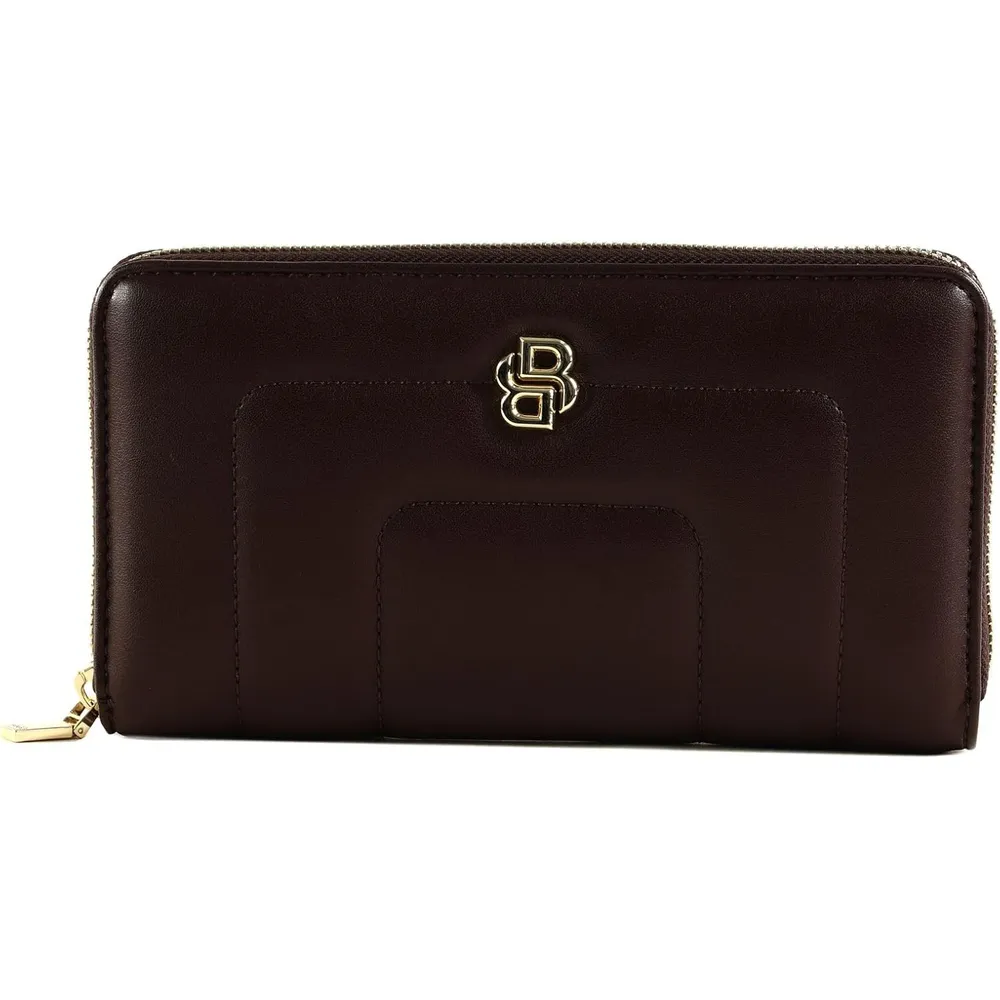 BILLETERA HUGO BOSS ICON MARRÓN MUJER