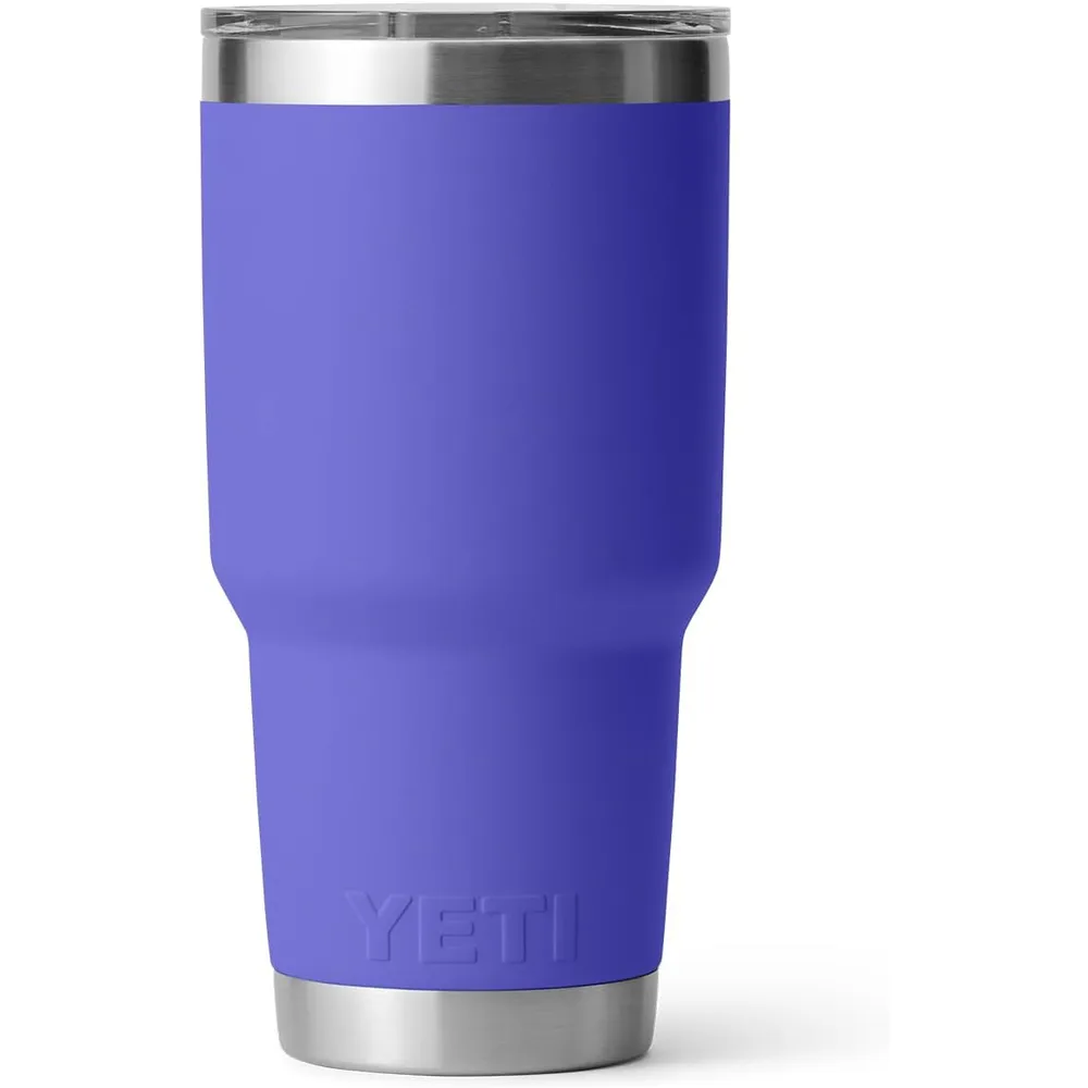YETI Rambler Vaso de 30 oz de acero inoxidable y tapa MagSlider color violeta