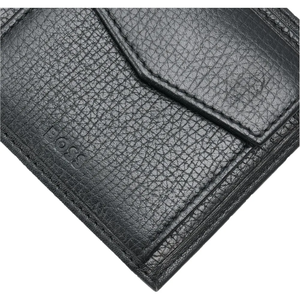 BILLETERA HUGO BOSS CROSSTOWN WI 6CC NEGRO HOMBRE