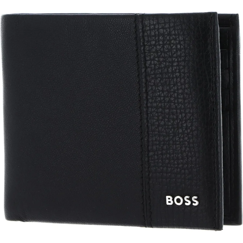 BILLETERA HUGO BOSS NEW CROSSTOWN NEGRO HOMBRE