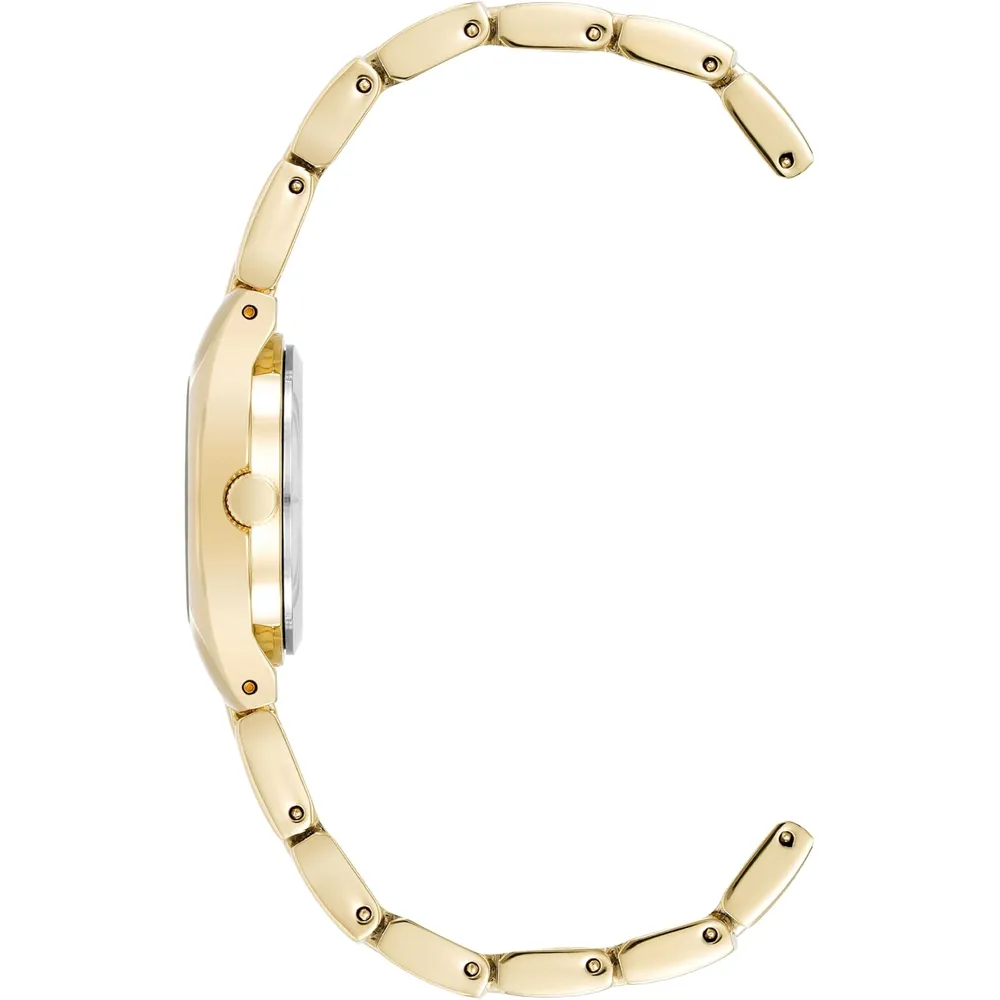 Anne Klein reloj femenino con indicador de fecha | 24 mm - Plateado/Dorado
