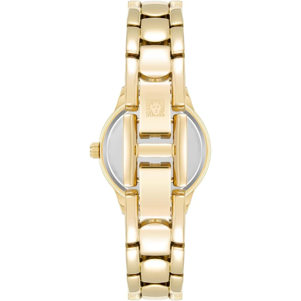 Anne Klein reloj femenino con indicador de fecha | 24 mm - Plateado/Dorado