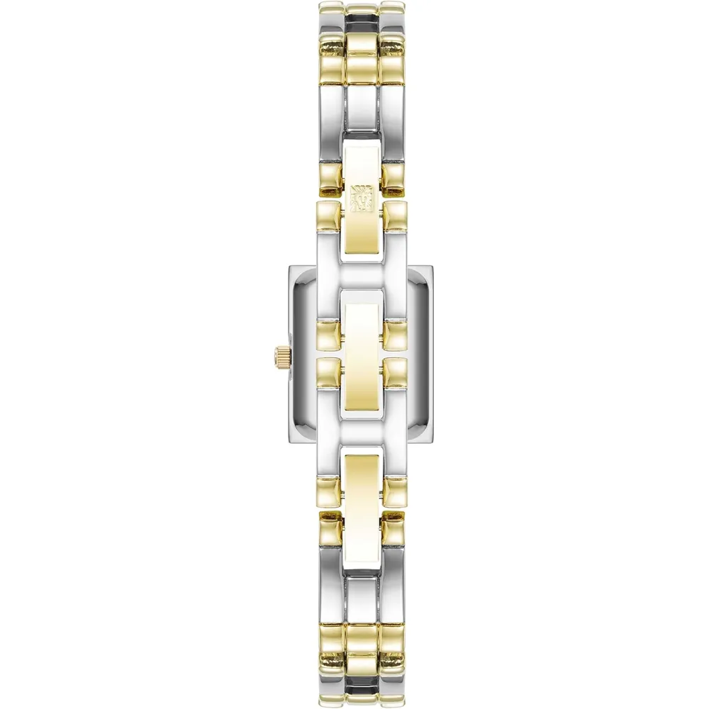Anne Klein 10/4899SVTT reloj clásico para mujer | 16 mm - Oro/plata/Azul marino