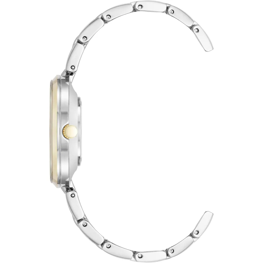 Anne Klein AK/2787SVTT reloj de pulsera para mujer | 34 mm - Negro/Plata/Oro