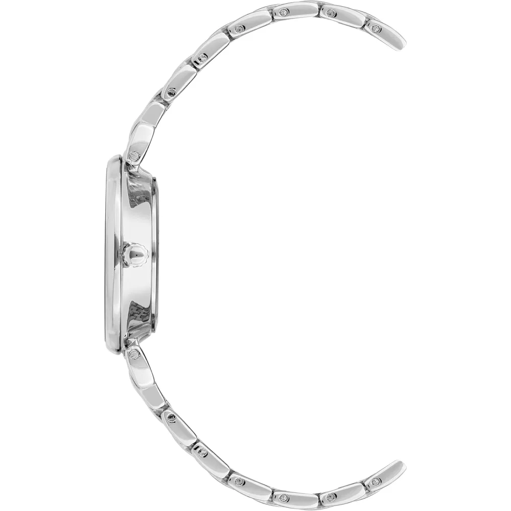 Anne Klein AK/2159SVSV reloj para mujer | 30 mm - Mother of Pearl/Silver
