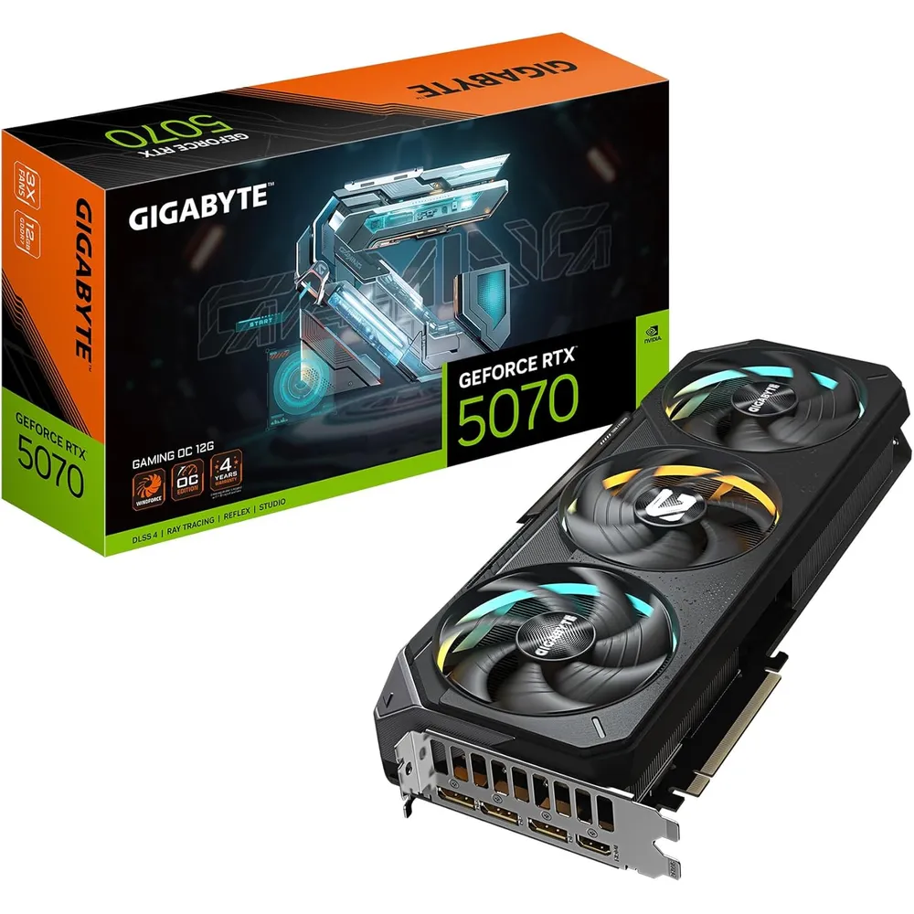 Gigabyte GeForce RTX 5070 Gaming 12GB OC