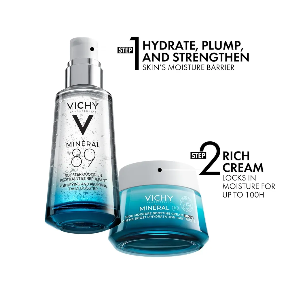 SET CREMA CONFORT PIEL SENSIBLE MINERAL 89 VICHY 2 PZS