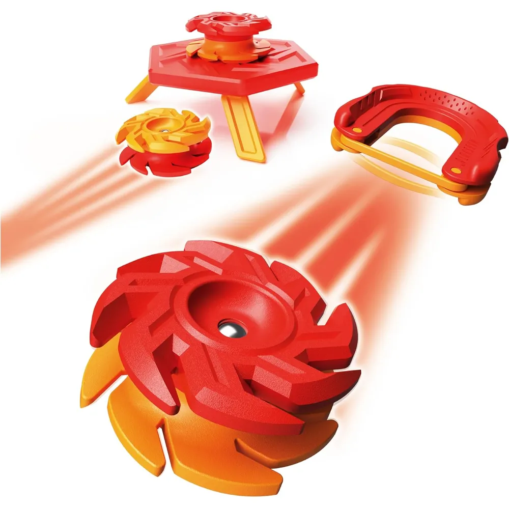 JUGUETE MAGSHUTO SERIE 1 FLAMEPIERCER FAT BRAIN TOYS | ROJO