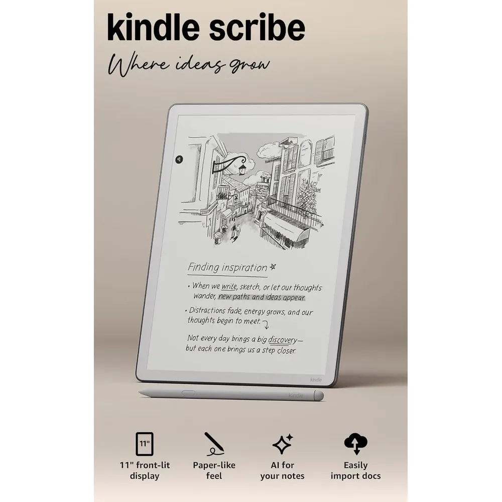 KINDLE E-READER AMAZON SCRIBE 32GB