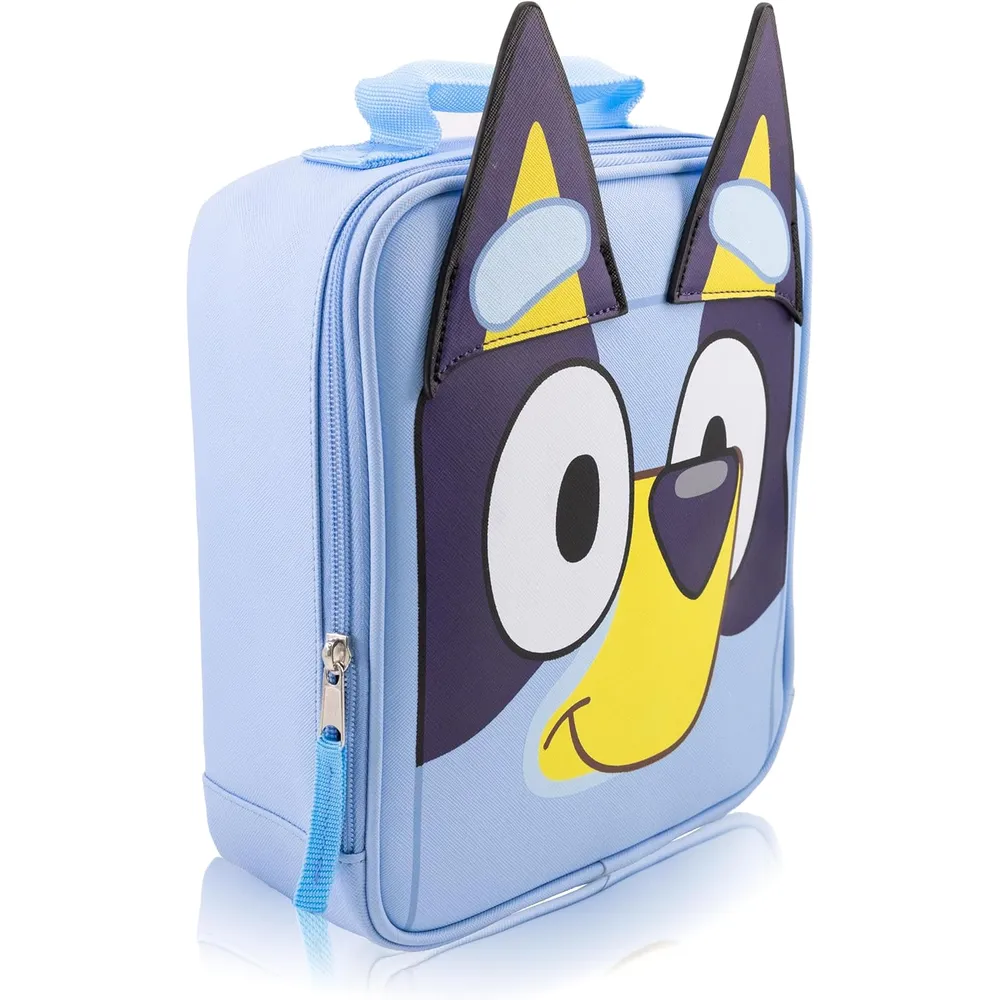 Bluey | Lonchera con forro aislante con exterior sintético con diseño de Bluey