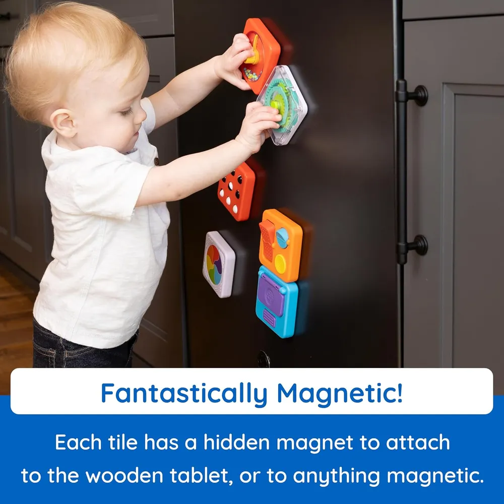 JUGUETE TABLERO SENSORIAL MODULAR PLAYTAB FAT BRAIN TOYS