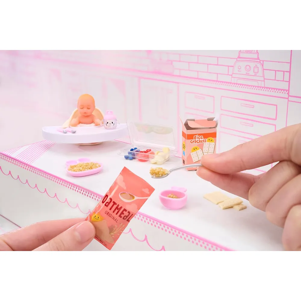 MINIJUGUETES PACK MAKE IT BABY FOOD MGA MINIVERSE 2 PIEZAS
