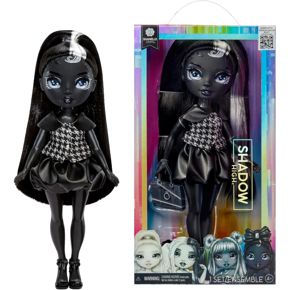 MUÑECA RAINBOW HIGH SHADOW HIGH SHANELLE ONYX