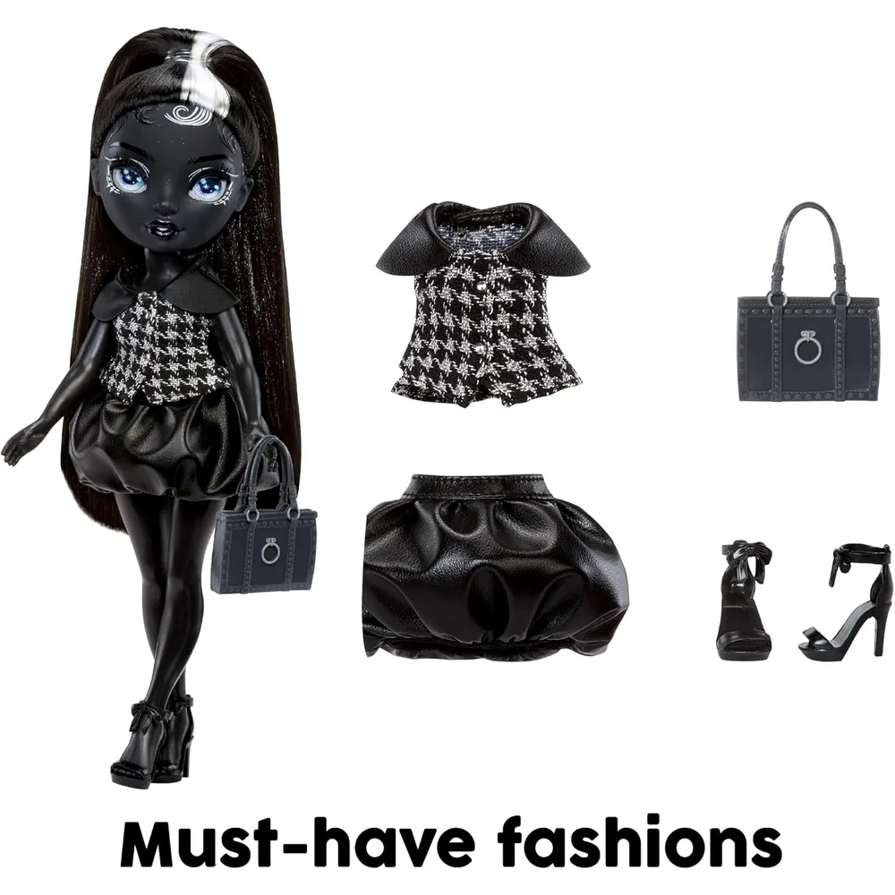 MUÑECA RAINBOW HIGH SHADOW HIGH SHANELLE ONYX
