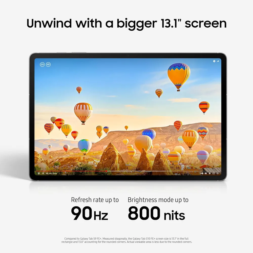 TABLET SAMSUNG GALAXY TAB S10 FE+ 13.1" 256GB WIFI | GRIS