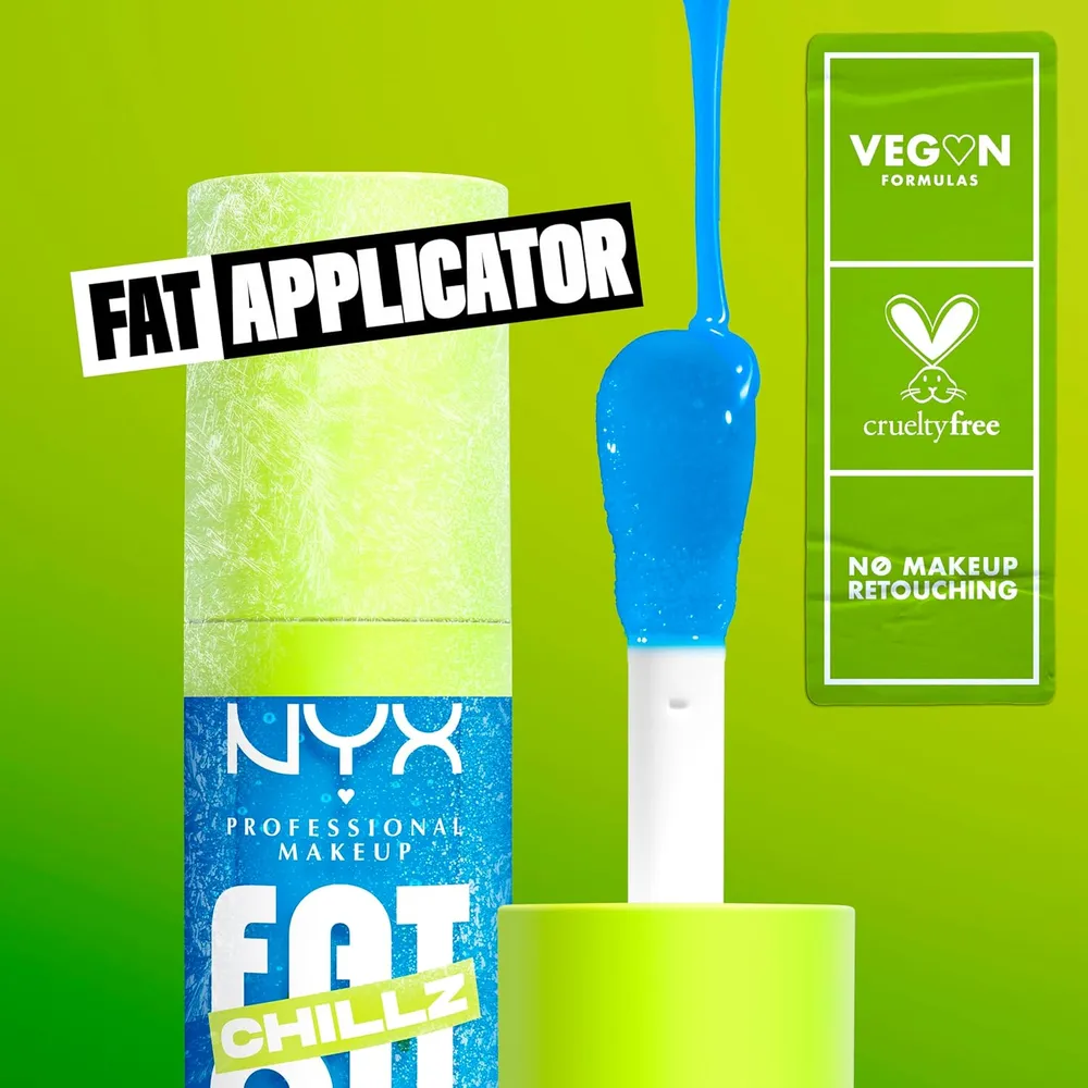 NYX Fat Oil Chillz Brillo de Labios | 18 Polar Peppermint